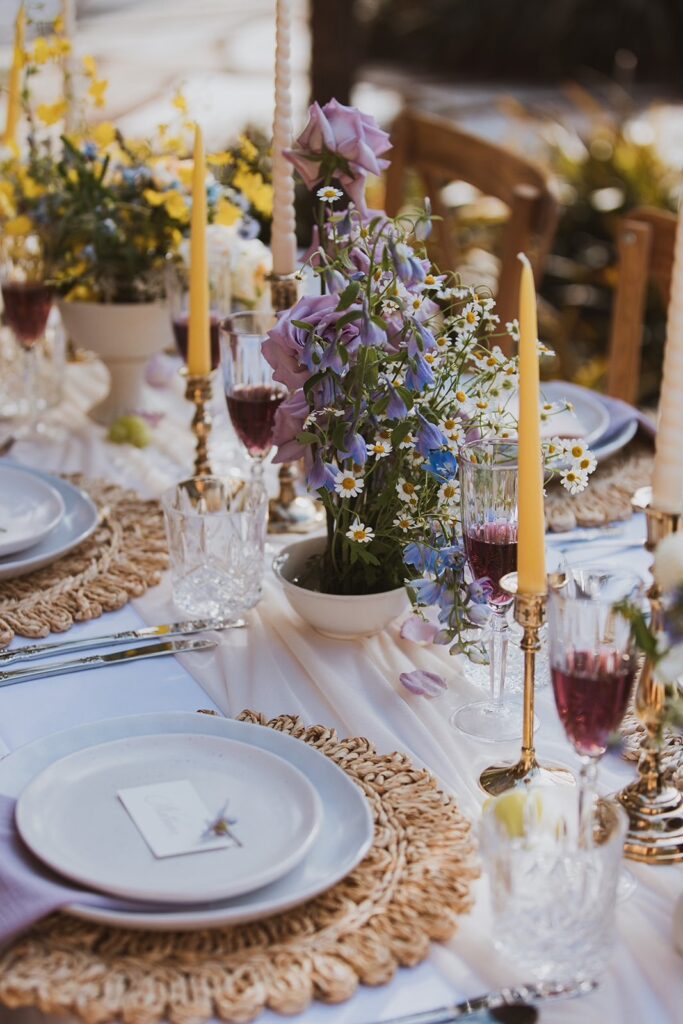 Wedding Table Setting | Table set up by Petal x Twigs